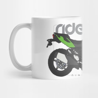 RIde ninja h2 sx se+ green Mug